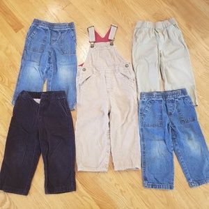 2T Toddler Boy's Pants Lot
